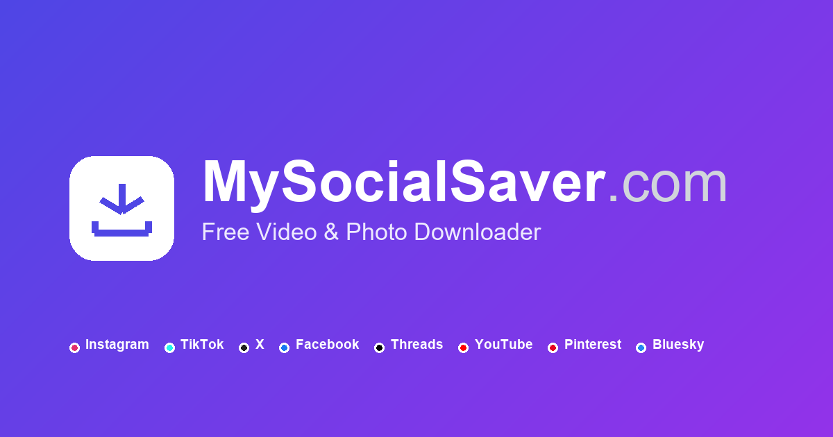 MySocialSaver screenshot 1 of 1