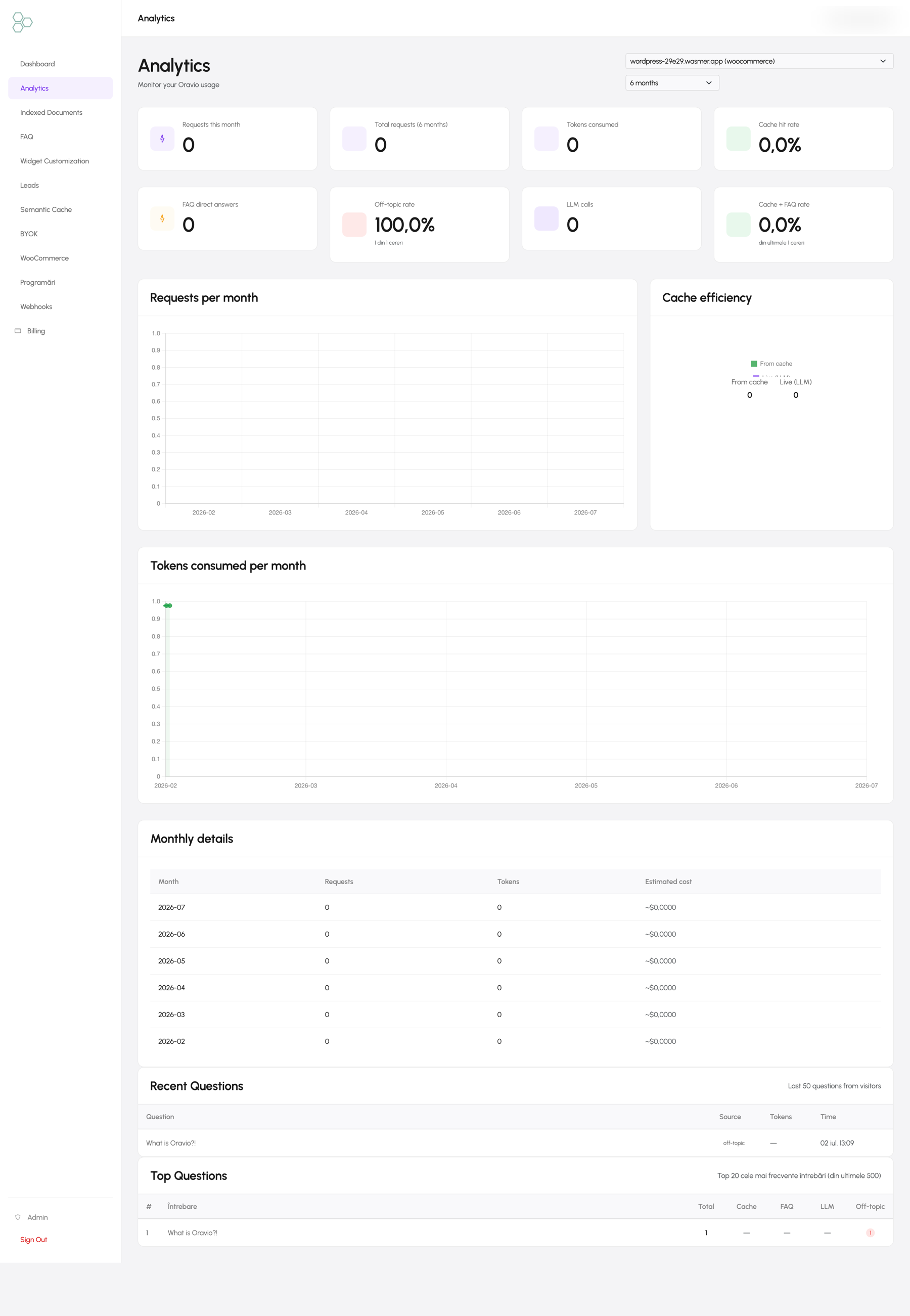 Oravio - AI Widget screenshot thumbnail 3