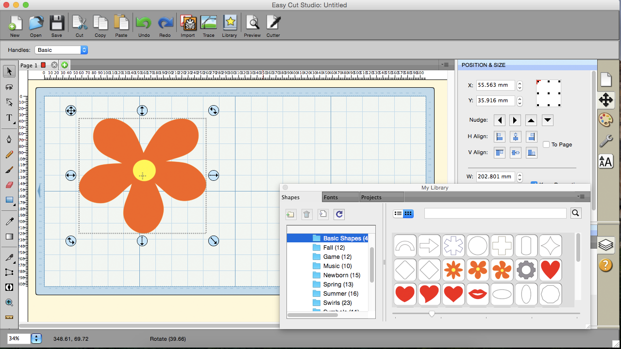 Easy Cut Studio - cutting potter software screenshot 1 of 1