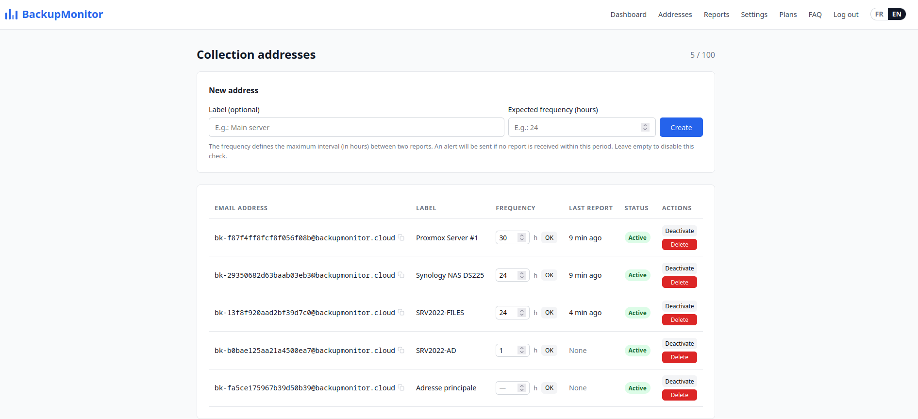 BackupMonitor.cloud screenshot thumbnail 4