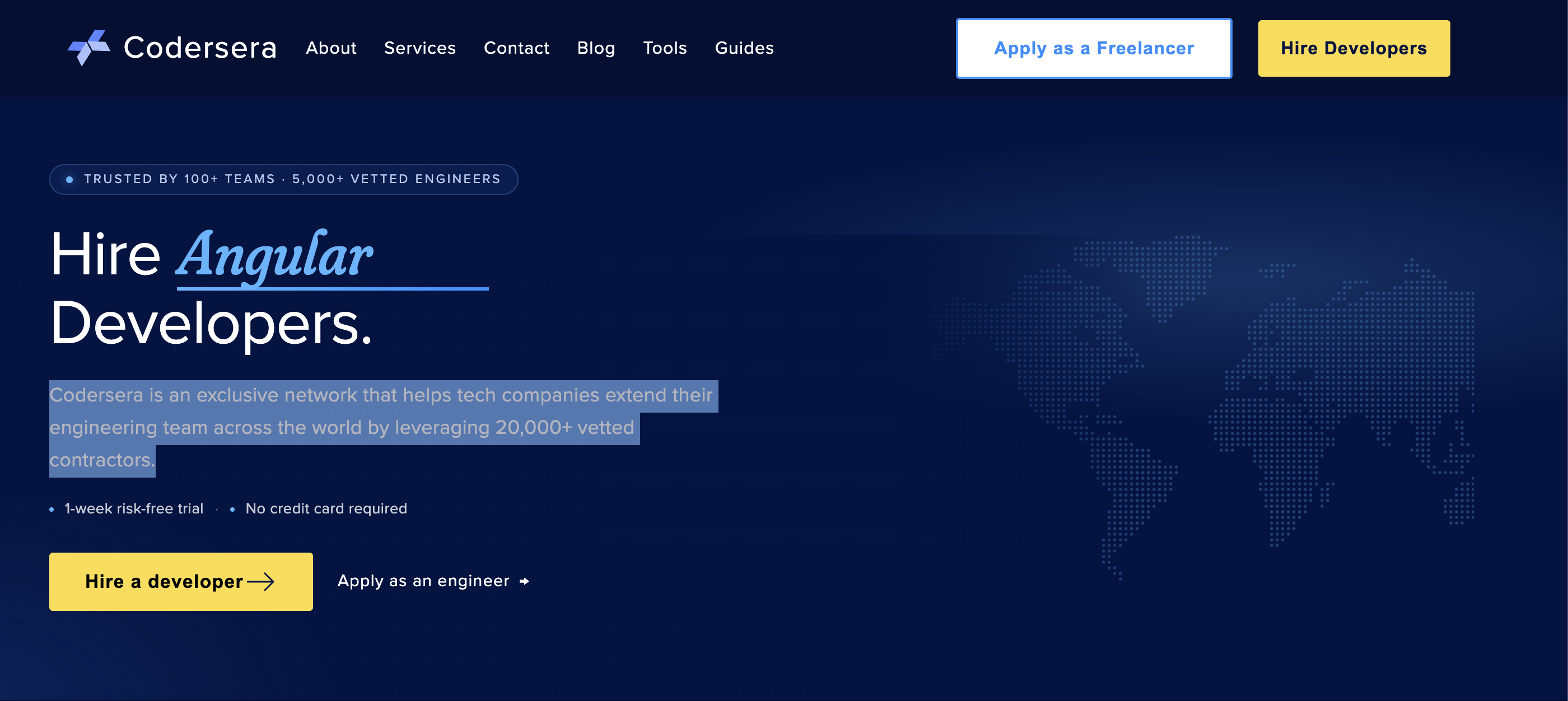 Codersera screenshot 1 of 1