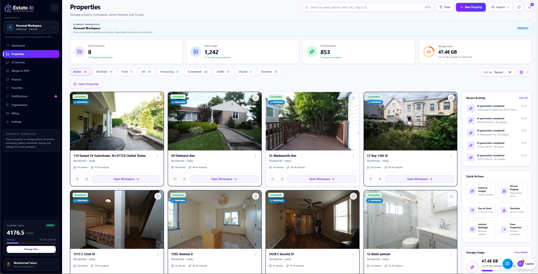 EstateAI by Pixel Perfects Solutions screenshot 1 of 6
