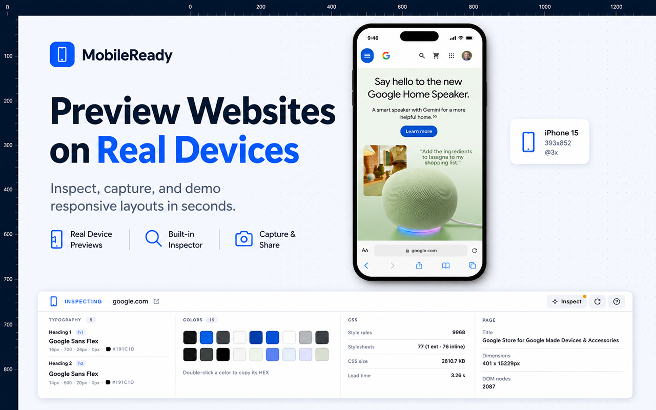 MobileReady screenshot 1 of 5