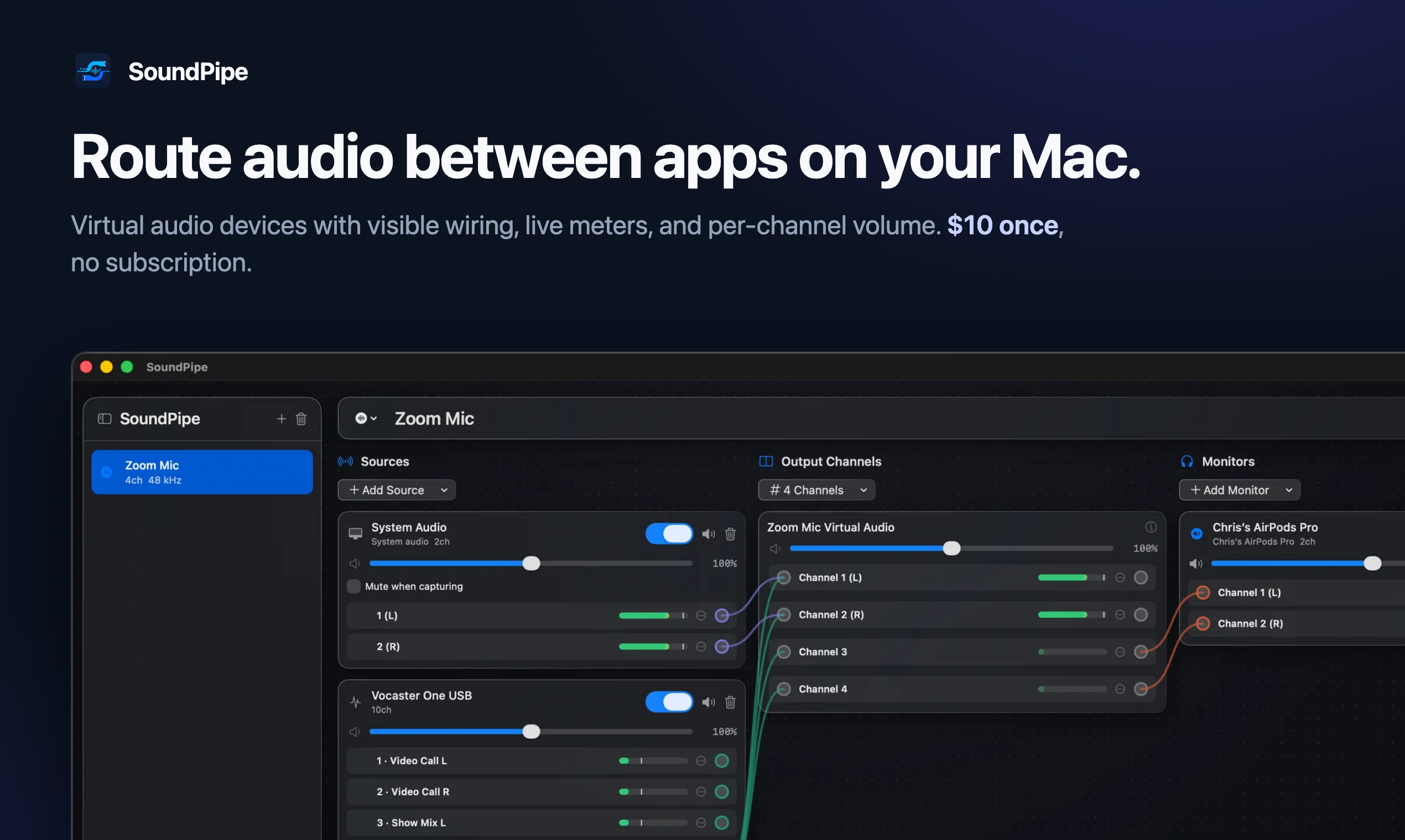 SoundPipe screenshot 1 of 6