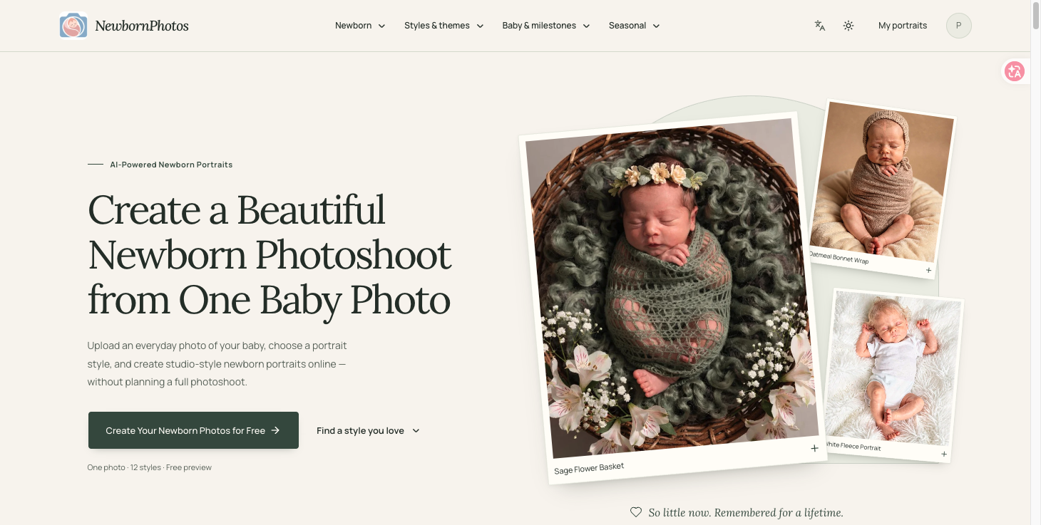 NewbornPhotos screenshot 1 of 1