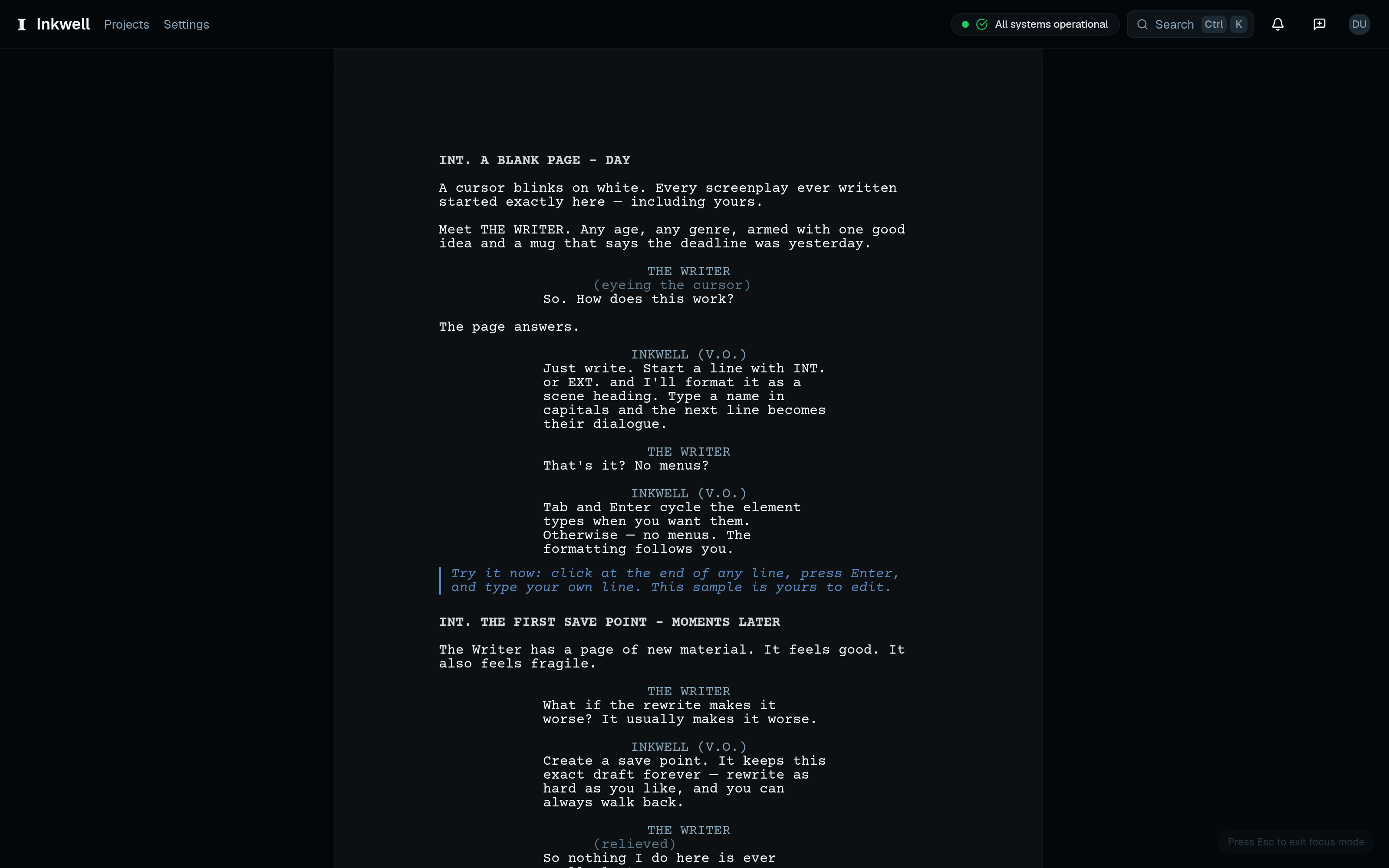 Inkwell screenshot thumbnail 5