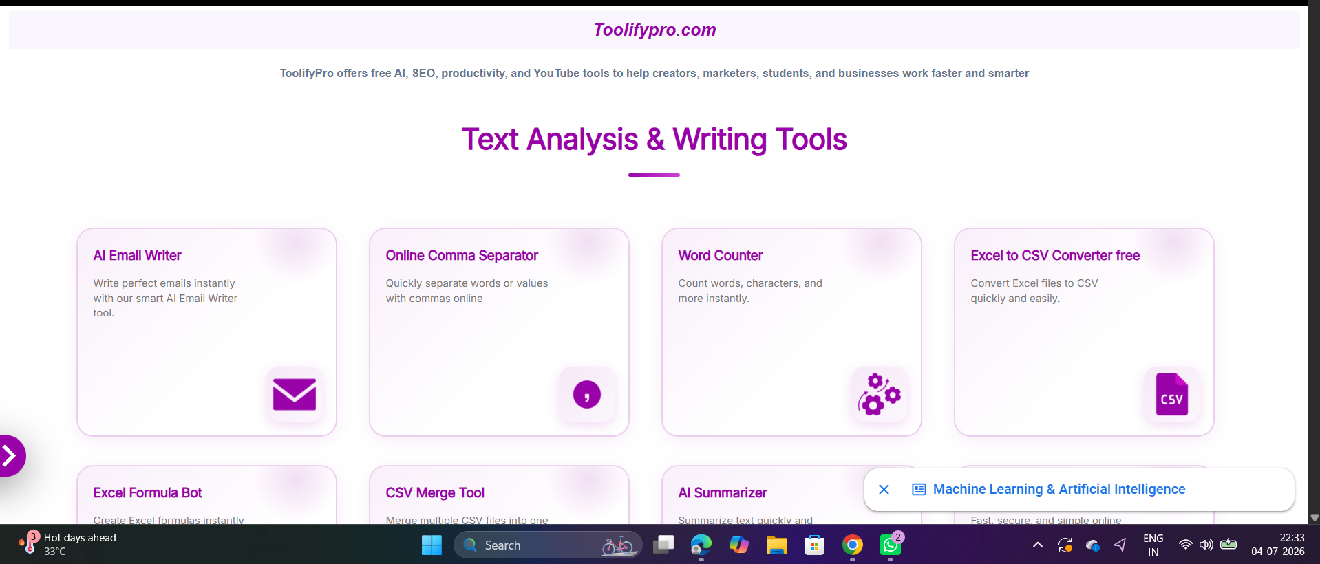 Toolifypro screenshot 1 of 4