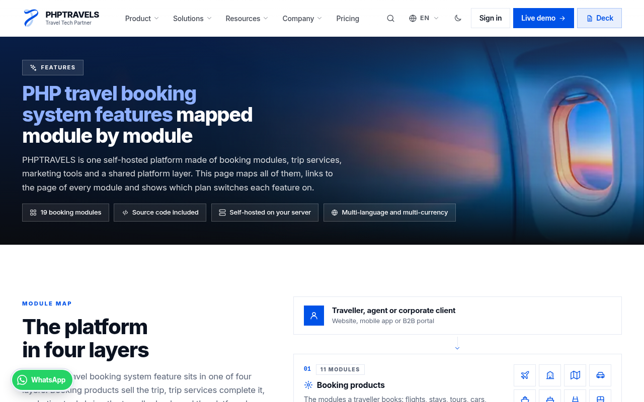 PHPTRAVELS screenshot 1 of 5
