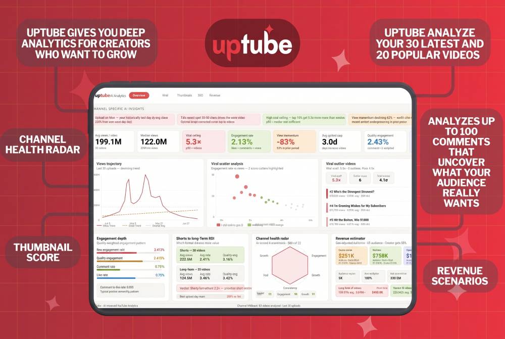 Uptube screenshot thumbnail 2