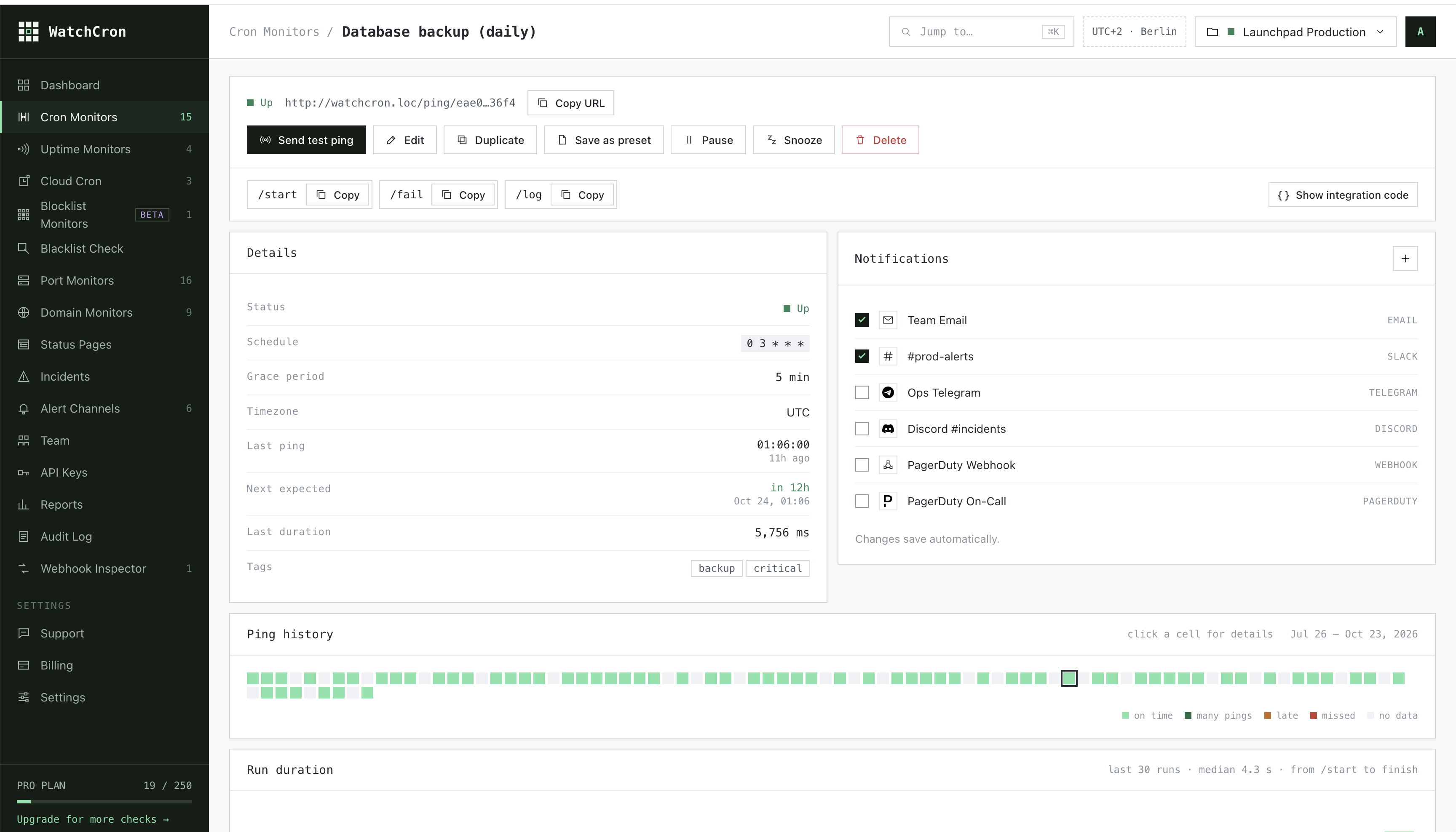 WatchCron screenshot thumbnail 3