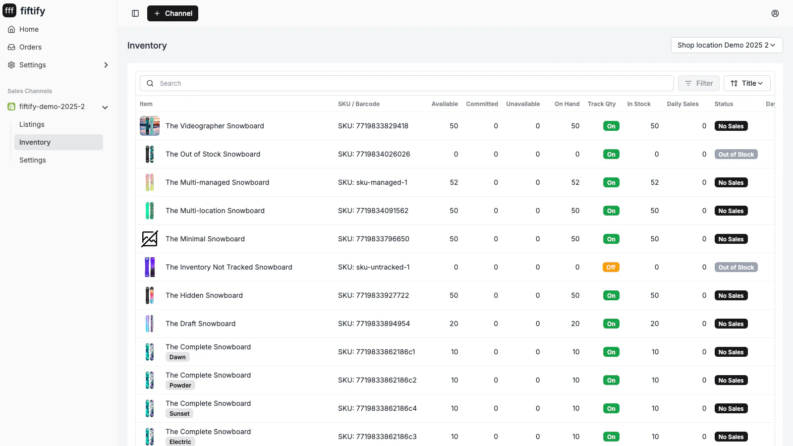 Fiftify screenshot 1 of 4