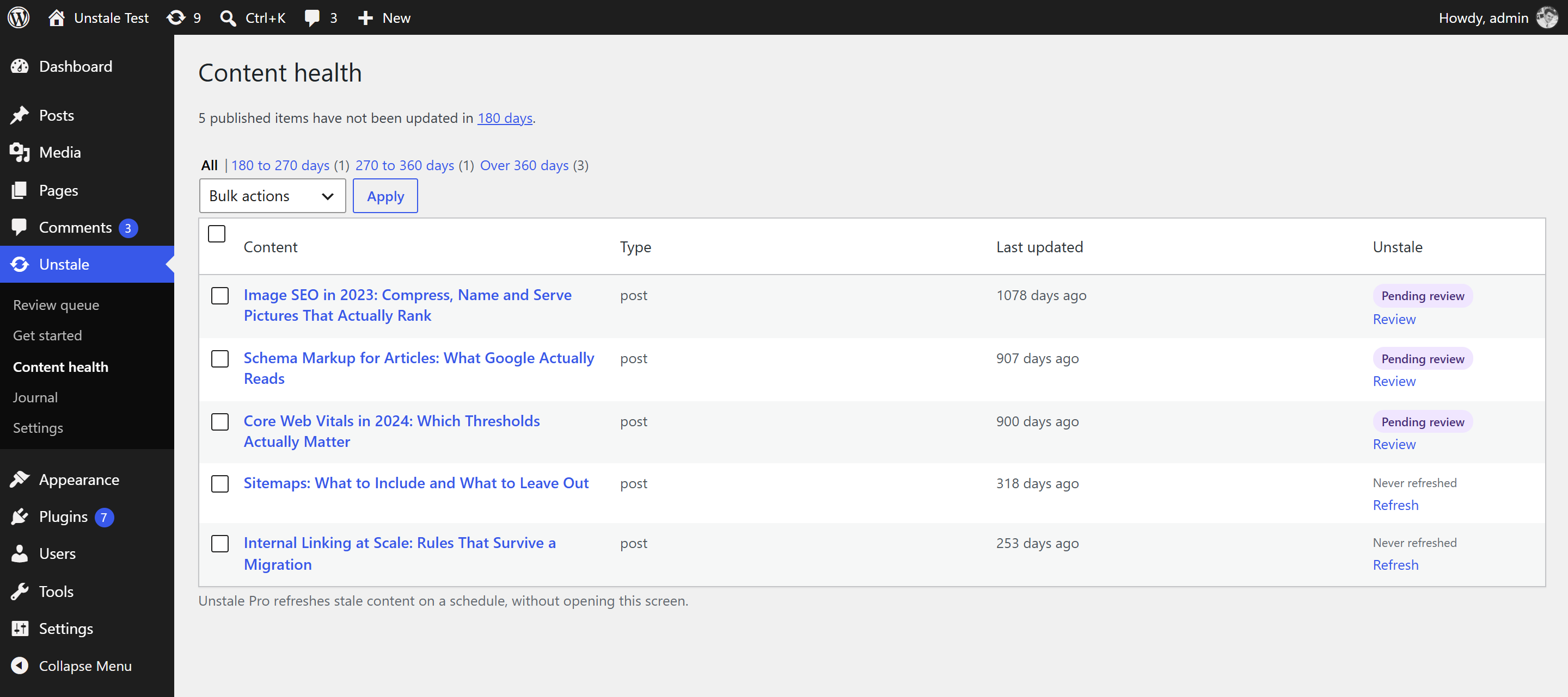 Unstale screenshot thumbnail 2