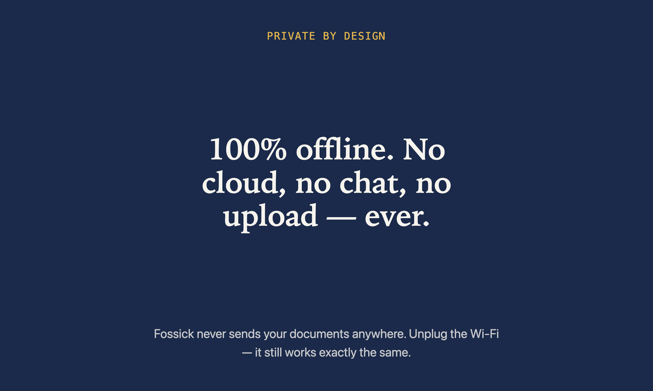 Fossick screenshot thumbnail 2