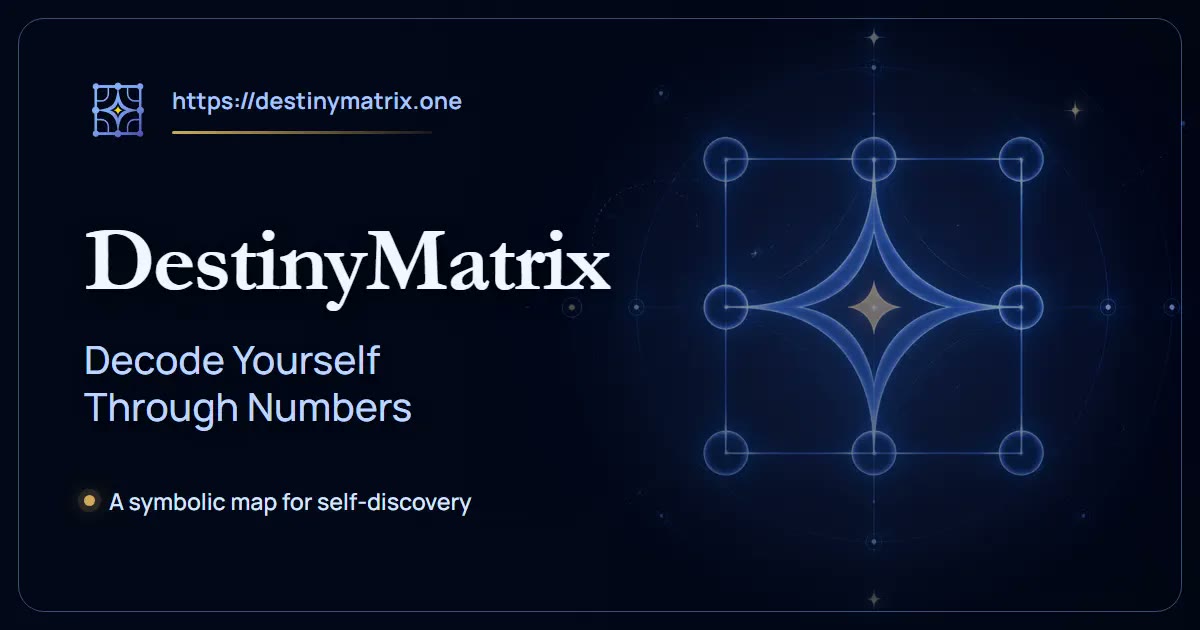 DestinyMatrix screenshot 1 of 1