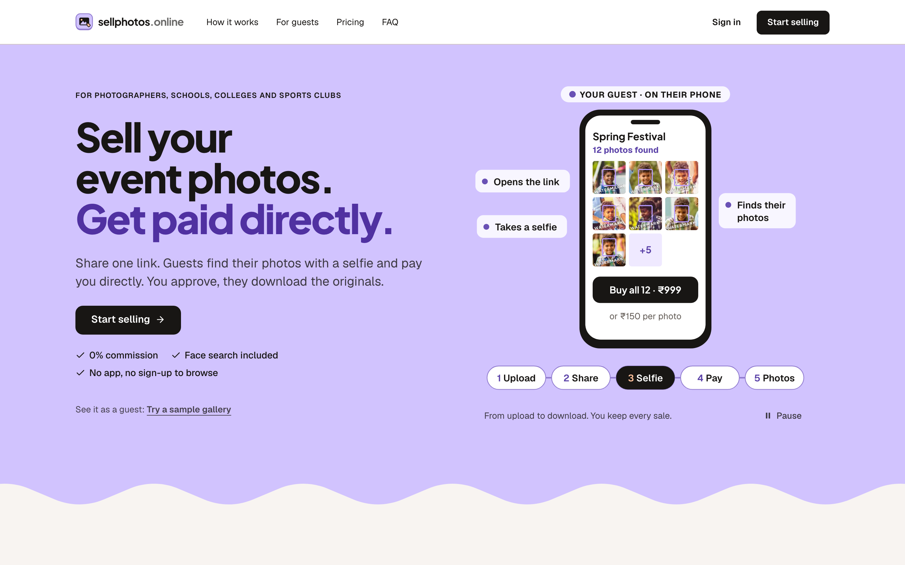 sellphotos.online screenshot 1 of 5