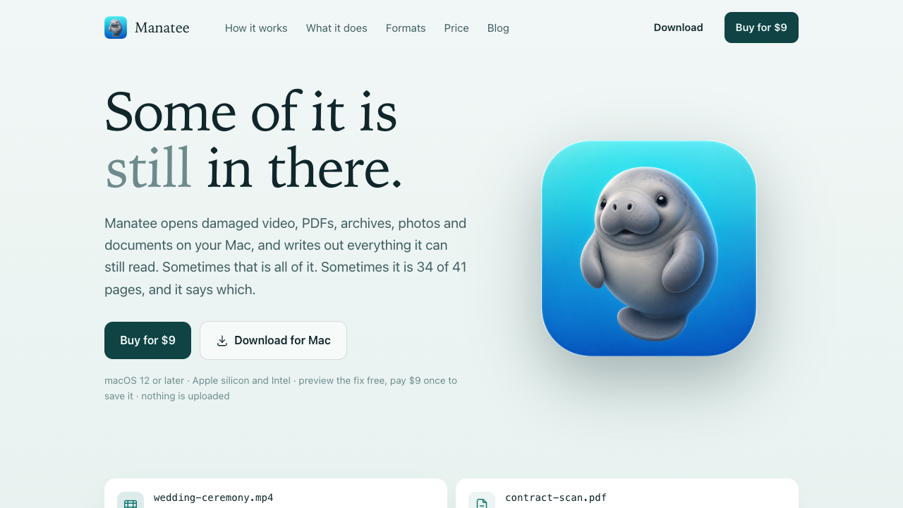 Manatee screenshot 1 of 1