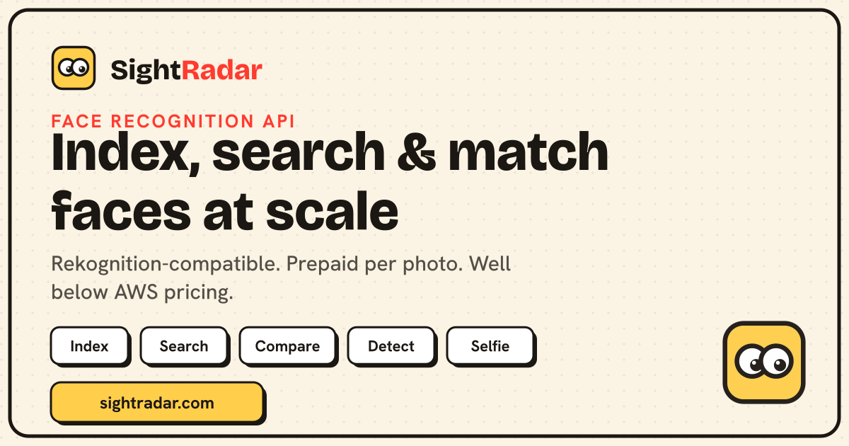 SightRadar screenshot 1 of 4