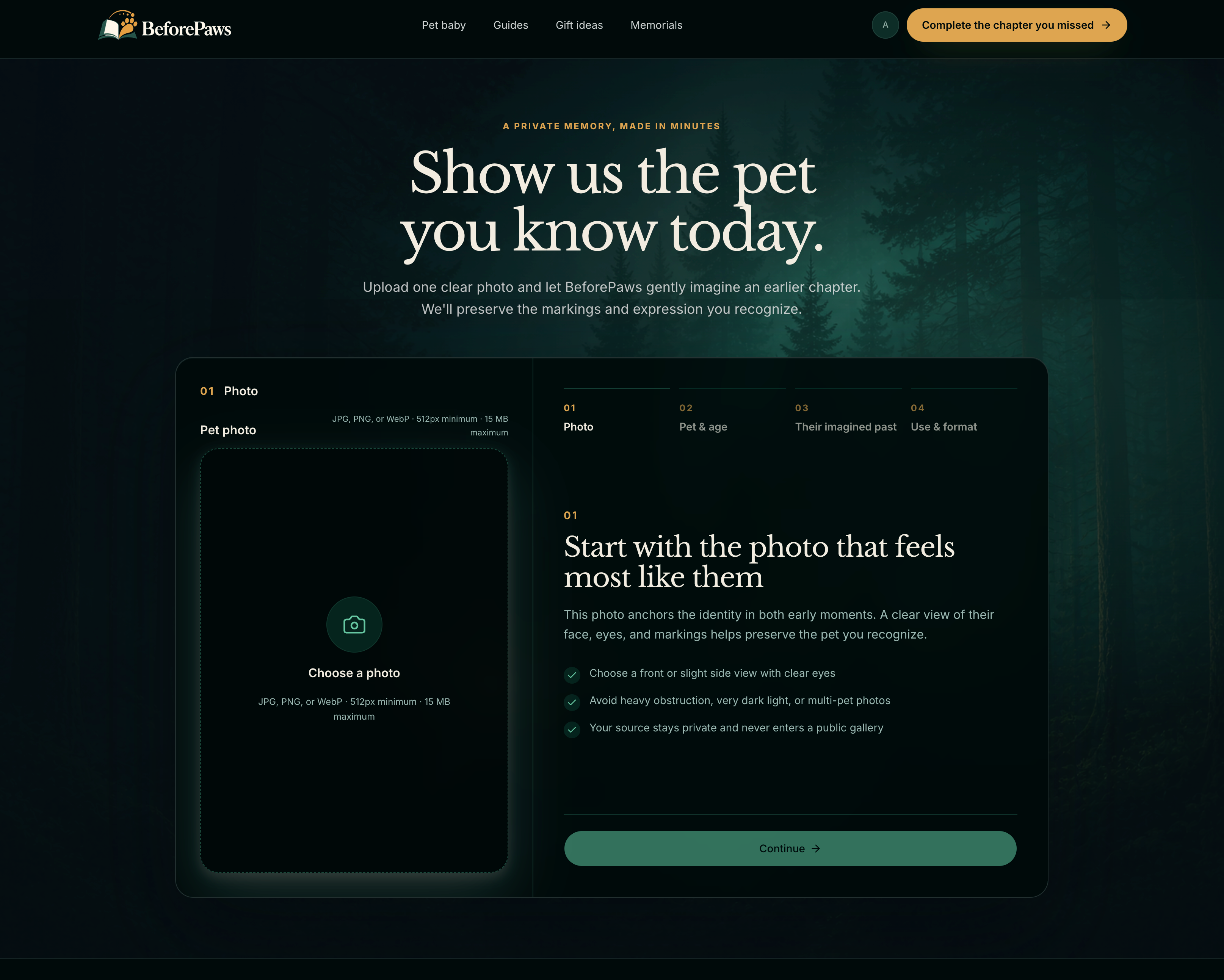 BeforePaws screenshot 1 of 1