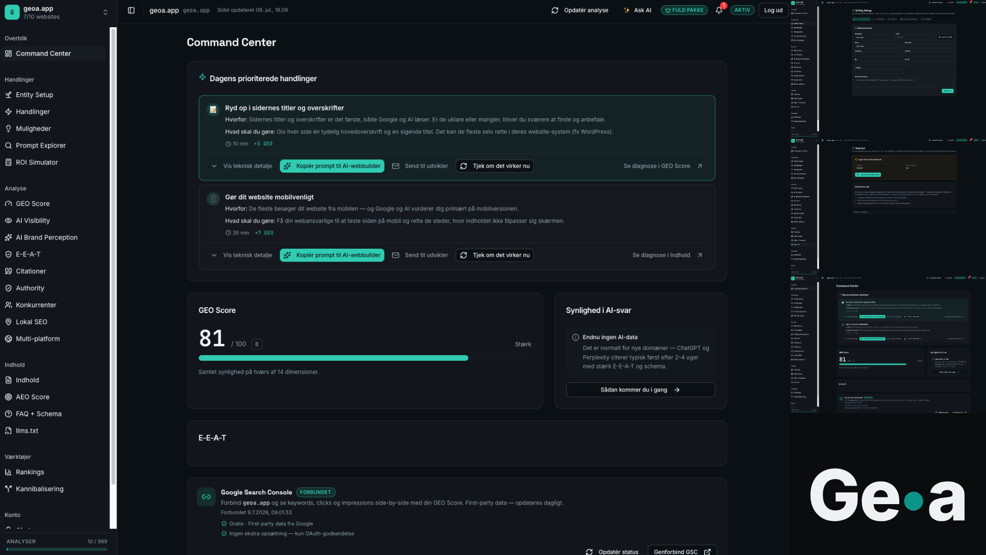 Geoa screenshot 1 of 1