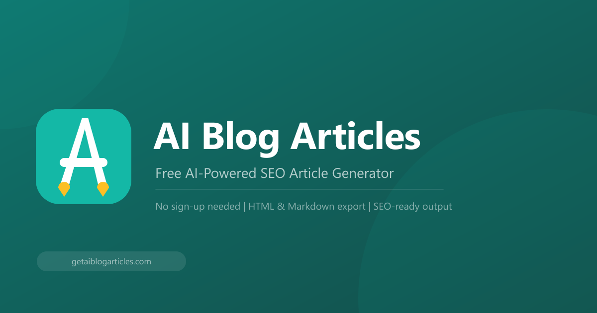 AI Blog Articles screenshot 1 of 1