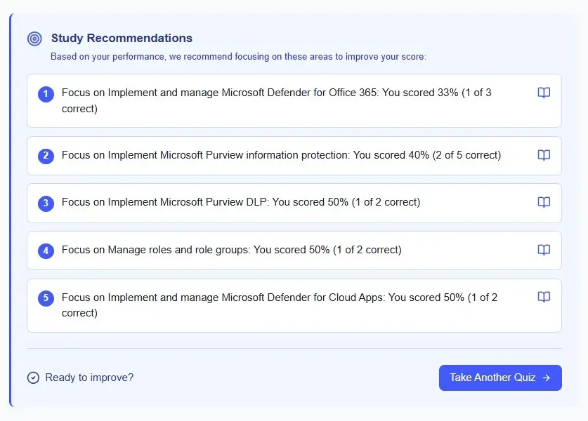 MSCertQuiz screenshot thumbnail 2