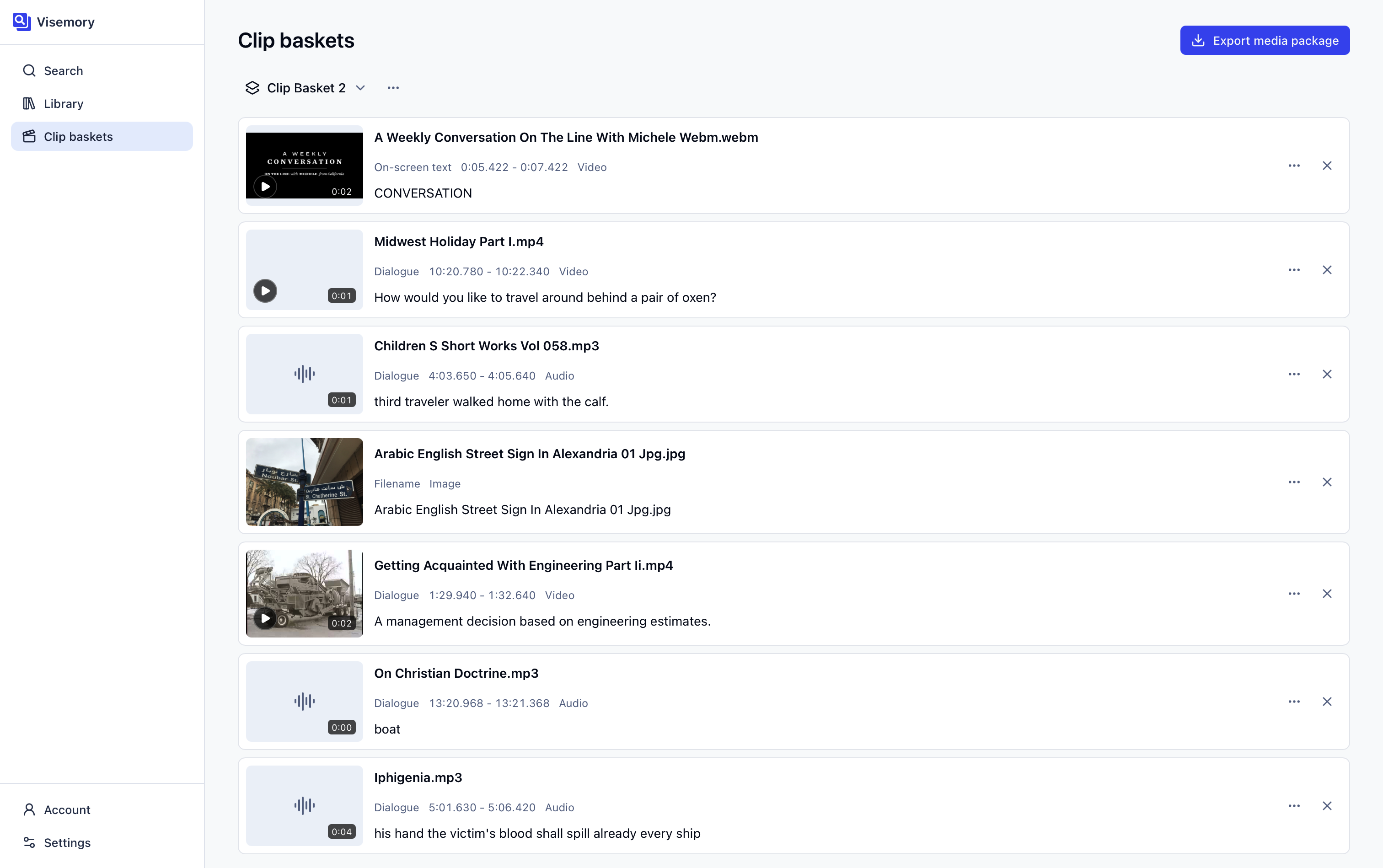 Visemory screenshot thumbnail 2