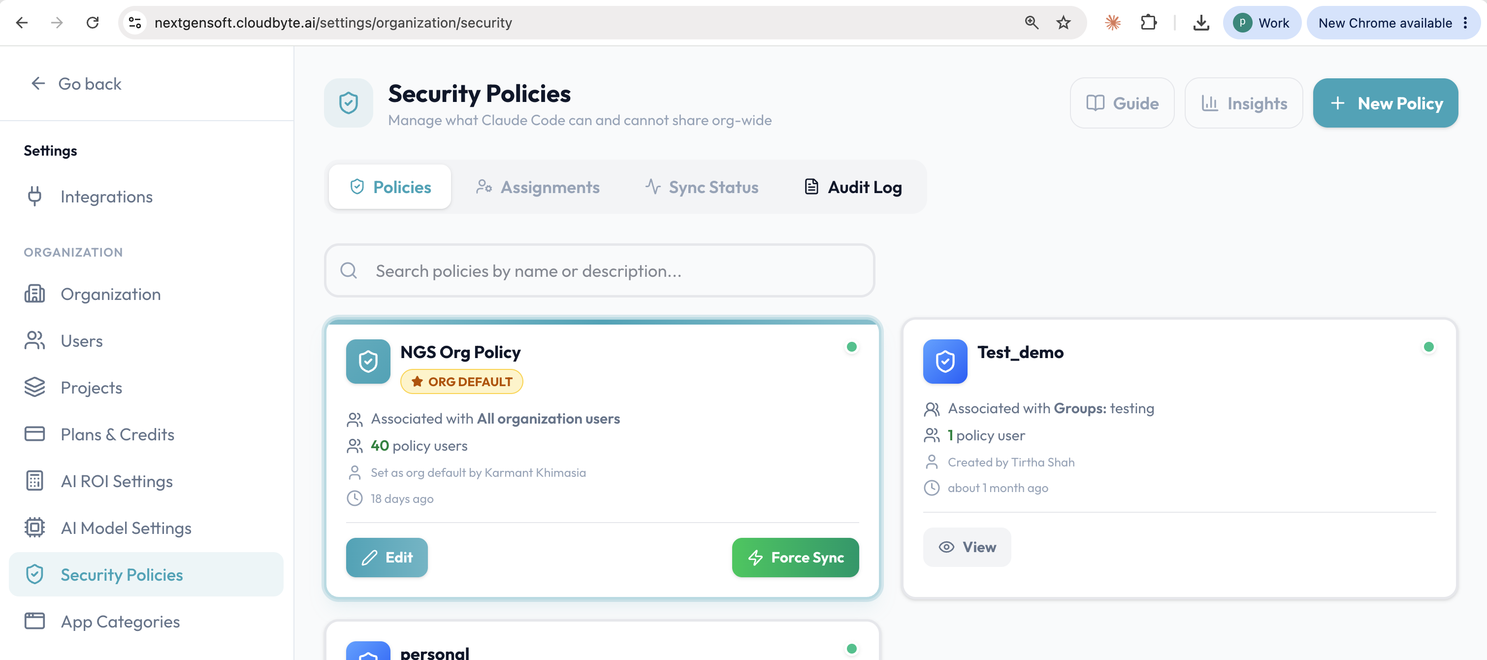 CloudByte PMS screenshot thumbnail 2