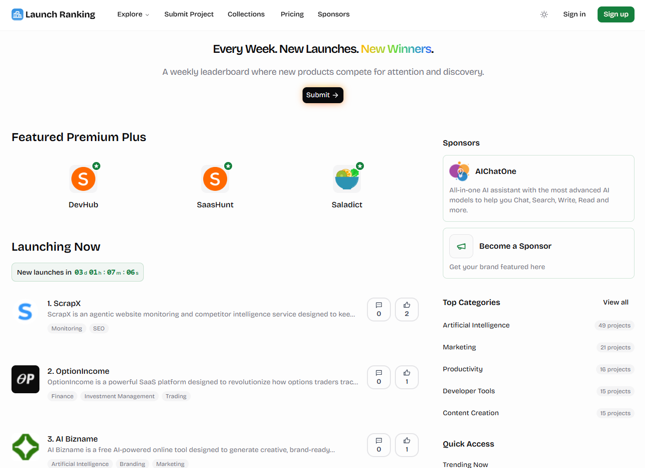 Launch Ranking screenshot 1 of 1