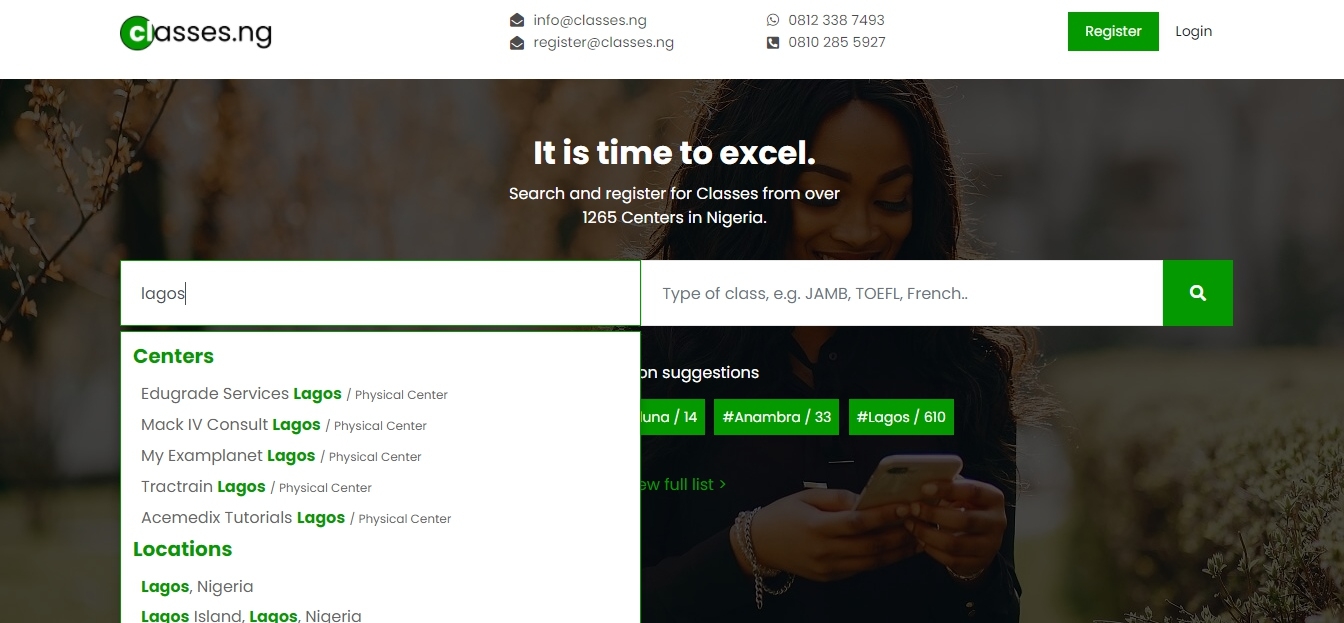 Classes.ng screenshot 1 of 6